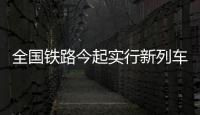 全国铁路今起实行新列车运行图 注意这些车次有调整