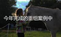 今年完成的重组案例中 一半来自设备制造