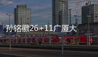 孙铭徽26+11广厦大胜辽宁 林葳41分同曦胜天津